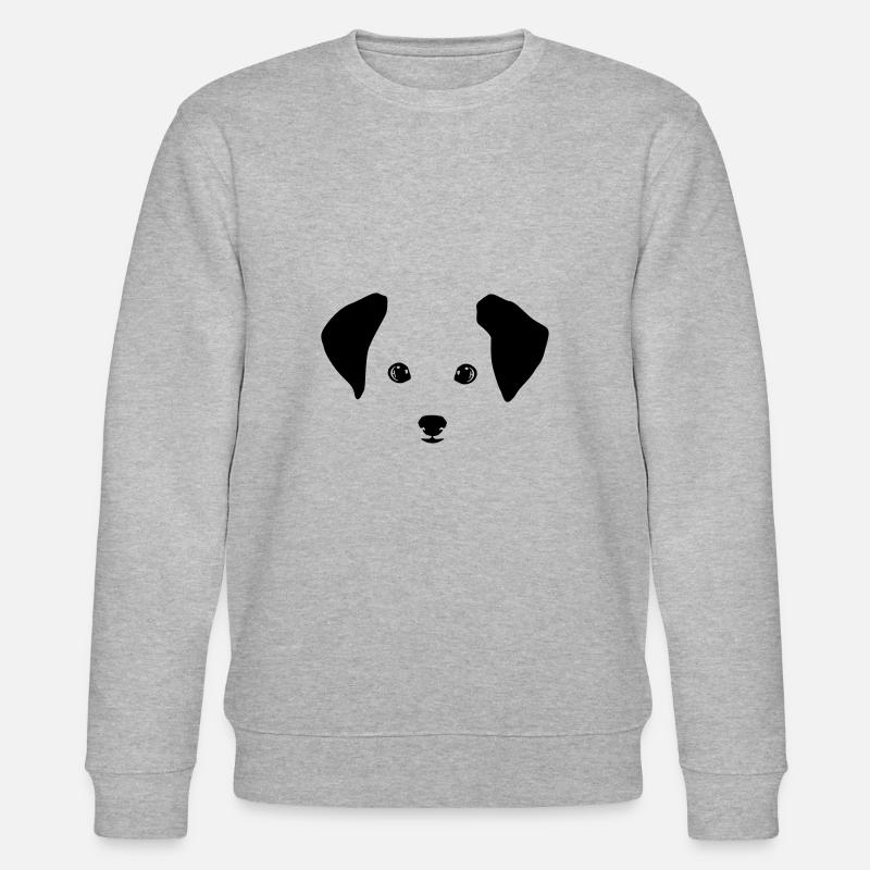 Chien, chiot - Sweat bio CHANGER Stanley/Stella Unisexe - gris chiné