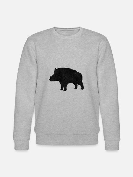 Wild boar - Stanley/Stella CHANGER Unisex Organic Sweatshirt - heather grey