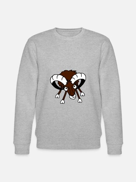 Mufflon - Stanley/Stella Unisex Bio-Sweatshirt CHANGER - Grau meliert