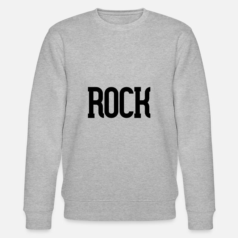 Rock - Stanley/Stella Unisex Bio-Sweatshirt CHANGER  - Grau meliert