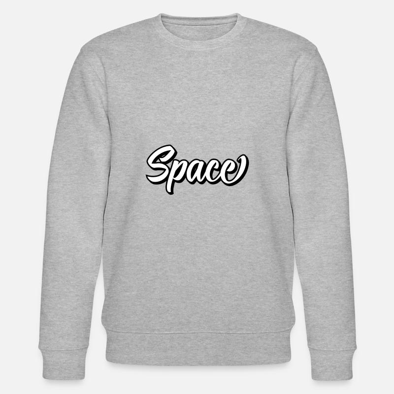 Space - Stanley/Stella Unisex Bio-Sweatshirt CHANGER  - Grau meliert