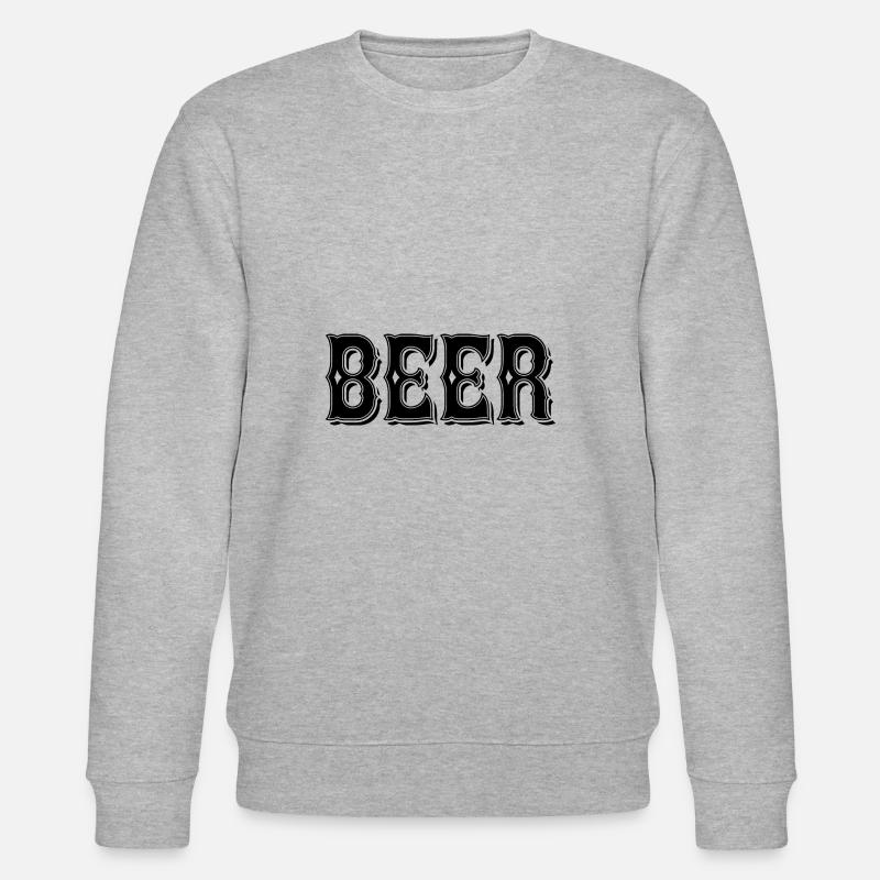 Beer - Stanley/Stella Unisex Bio-Sweatshirt CHANGER  - Grau meliert