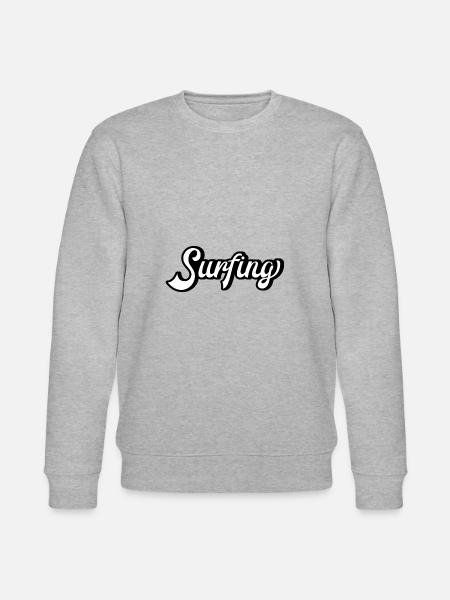 Surfing - Stanley/Stella CHANGER Unisex Organic Sweatshirt - heather grey