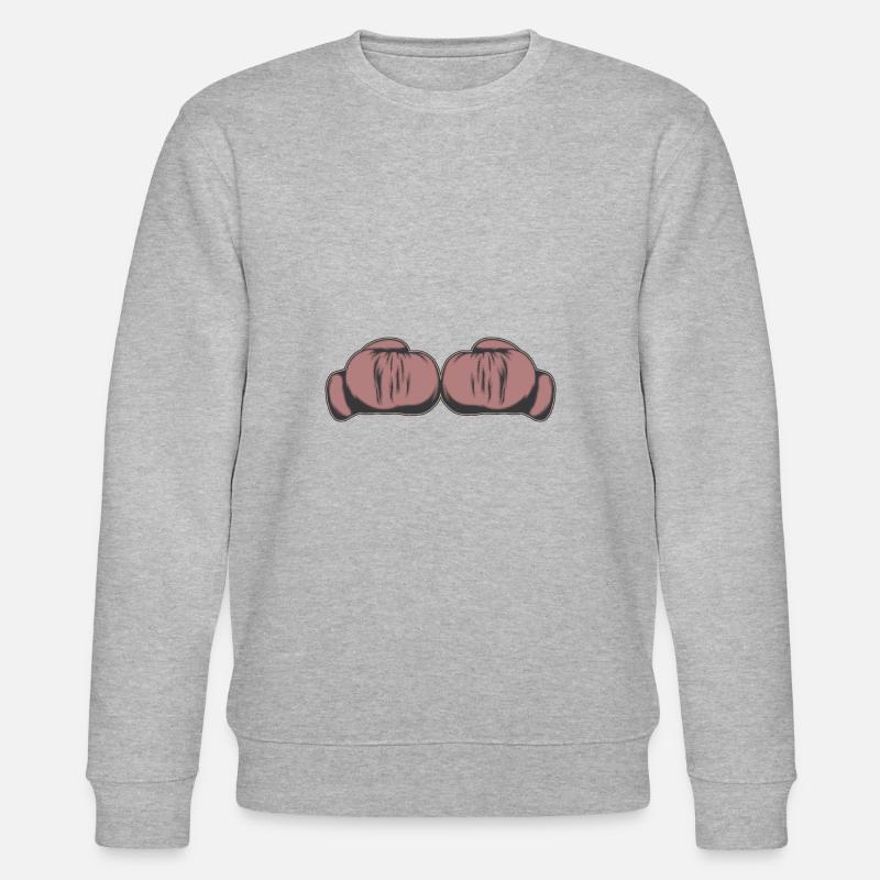 Boxe - Sweat bio CHANGER Stanley/Stella Unisexe - gris chiné