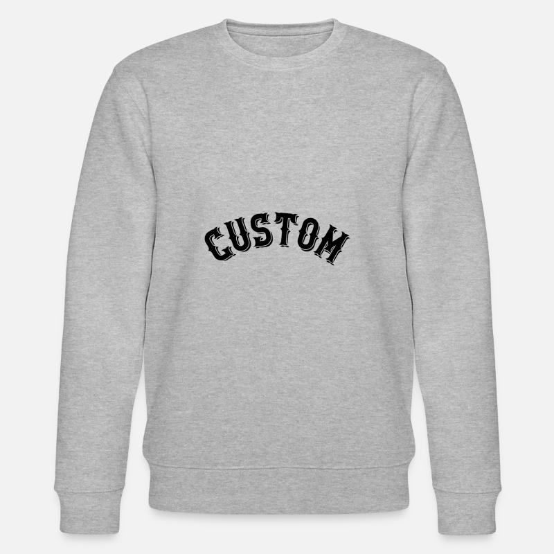 Custom - Stanley/Stella Unisex Bio-Sweatshirt CHANGER  - Grau meliert