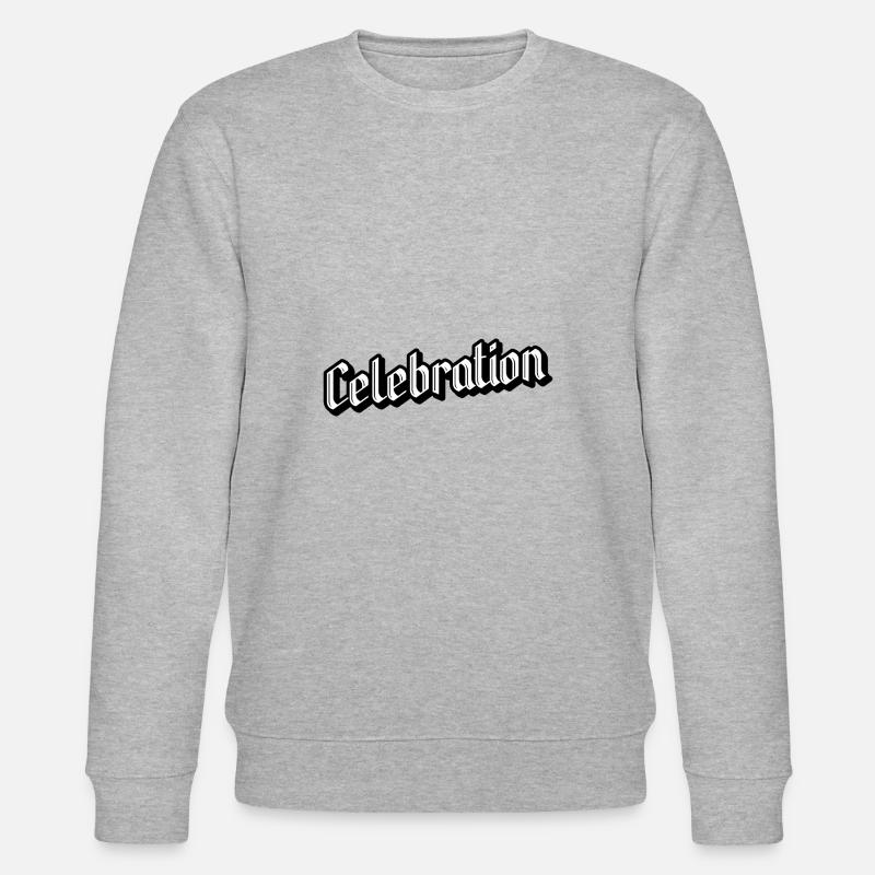 Celebration - Stanley/Stella Unisex Bio-Sweatshirt CHANGER  - Grau meliert
