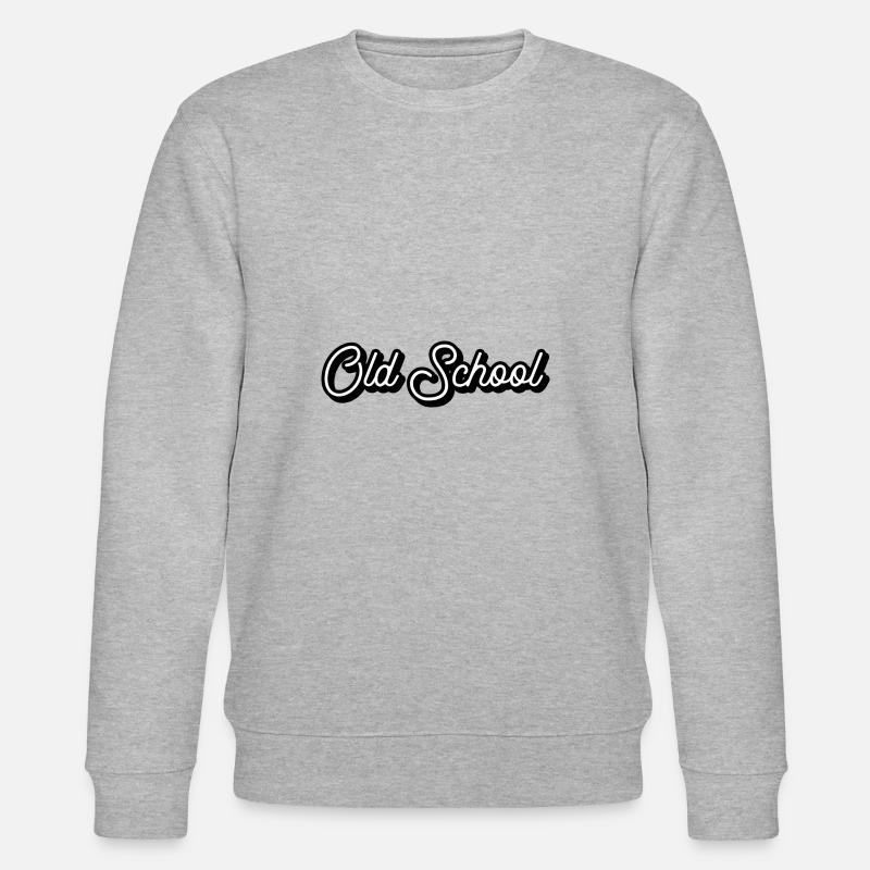Oldschool - Stanley/Stella Unisex Bio-Sweatshirt CHANGER  - Grau meliert
