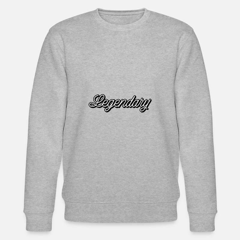 Legendary - Stanley/Stella Unisex Bio-Sweatshirt CHANGER  - Grau meliert