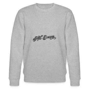Real Dreamer - Stanley/Stella Unisex Bio-Sweatshirt CHANGER  - Grau meliert - Vorne - Nik (191cm) & Marisol (170cm)
