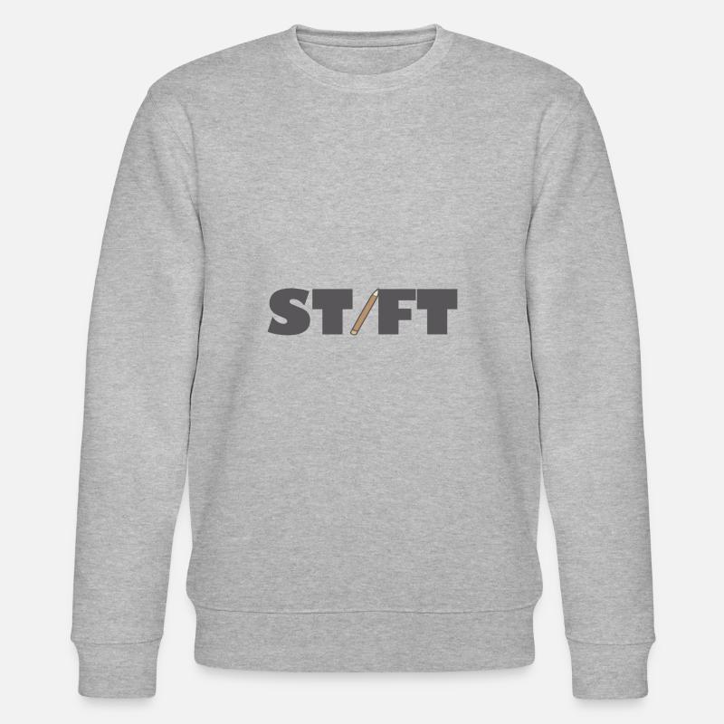 Stift - Stanley/Stella Unisex Bio-Sweatshirt CHANGER  - Grau meliert