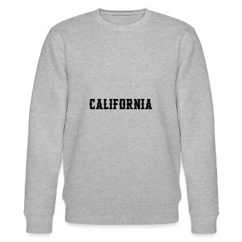 Californie - Sweat bio CHANGER Stanley/Stella Unisexe - gris chiné - Devant - Nik (191cm) & Marisol (170cm)