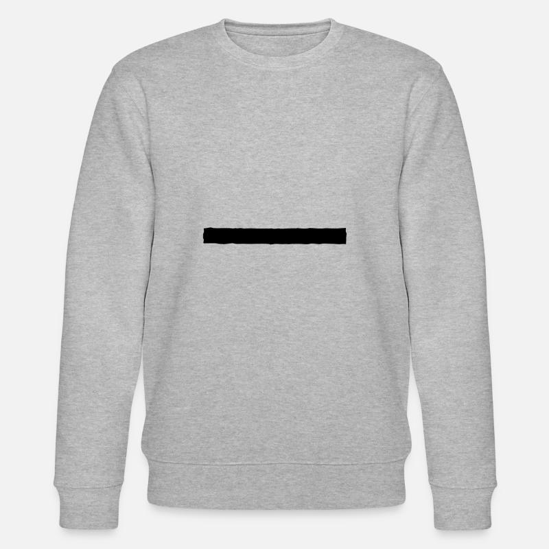 Bannière mince - Sweat bio CHANGER Stanley/Stella Unisexe - gris chiné