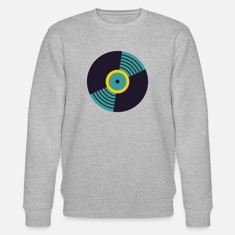 Vinyle Rétro - Sweat bio CHANGER Stanley/Stella Unisexe - gris chiné