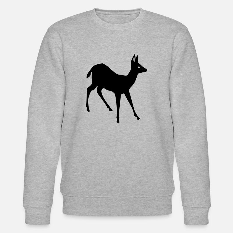 Bambi - Stanley/Stella Unisex Bio-Sweatshirt CHANGER  - Grau meliert