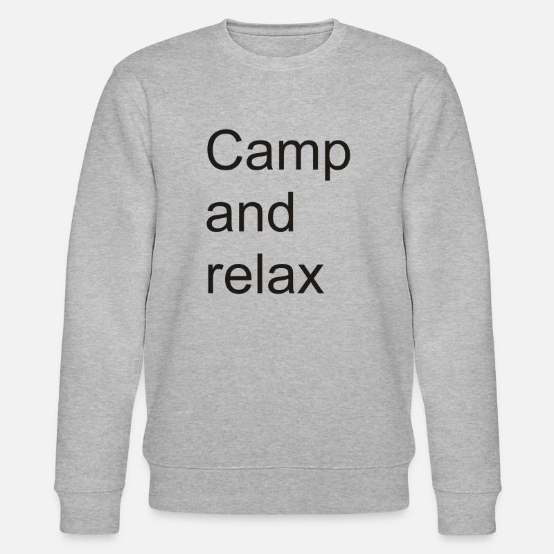 camping camping - Sweat bio CHANGER Stanley/Stella Unisexe - gris chiné