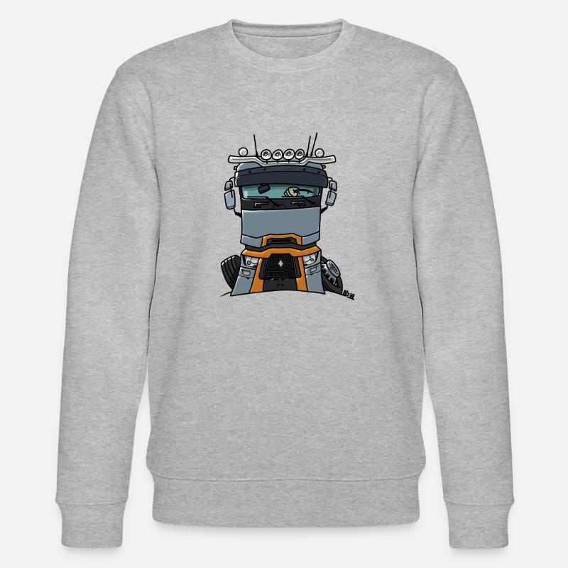 Camion 0813 R - Sweat bio CHANGER Stanley/Stella Unisexe - gris chiné