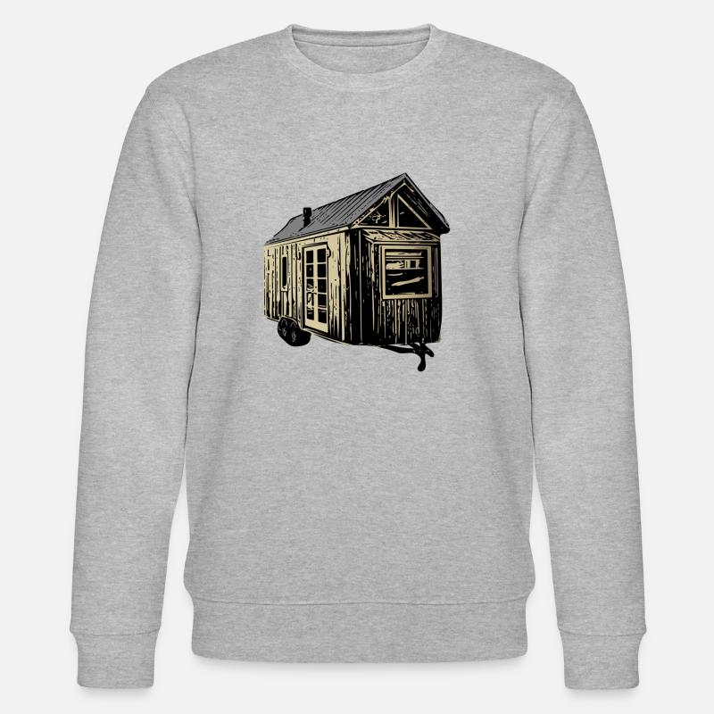 Tiny House - Sweat bio CHANGER Stanley/Stella Unisexe - gris chiné