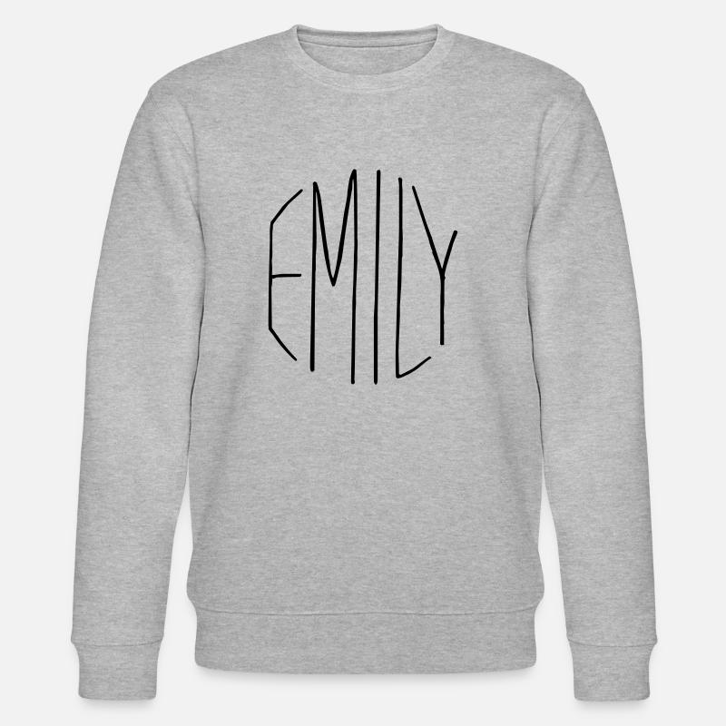 Emily Geschenk - Stanley/Stella Unisex Bio-Sweatshirt CHANGER  - Grau meliert