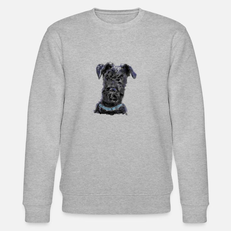 Kerry Blue Terrier - Sweat bio CHANGER Stanley/Stella Unisexe - gris chiné