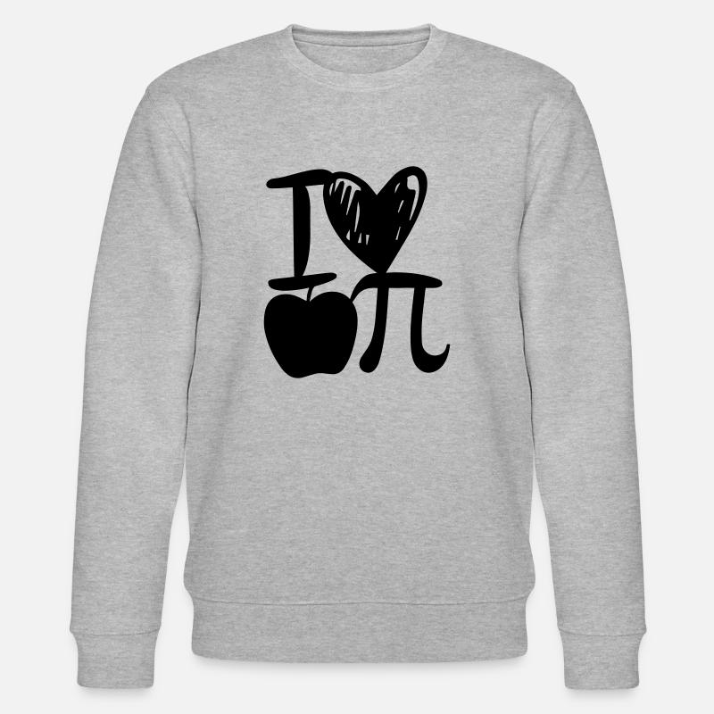 J’ADORE APPLE PI - Sweat bio CHANGER Stanley/Stella Unisexe - gris chiné