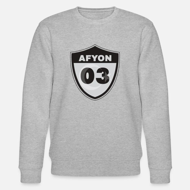 Afyon - Stanley/Stella Unisex Bio-Sweatshirt CHANGER - Grau meliert