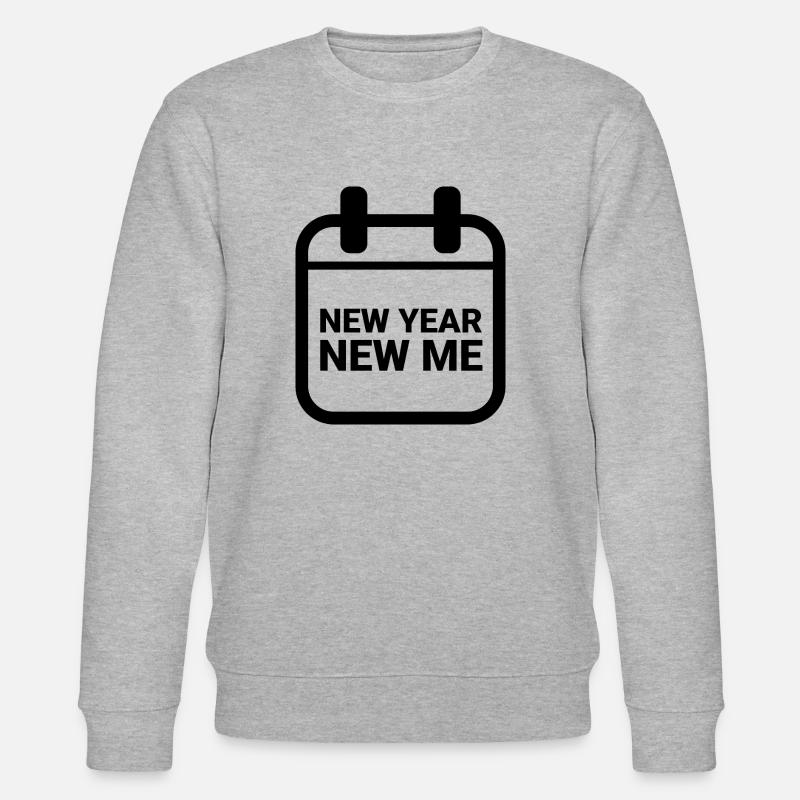 New year New me - Sweat bio CHANGER Stanley/Stella Unisexe - gris chiné