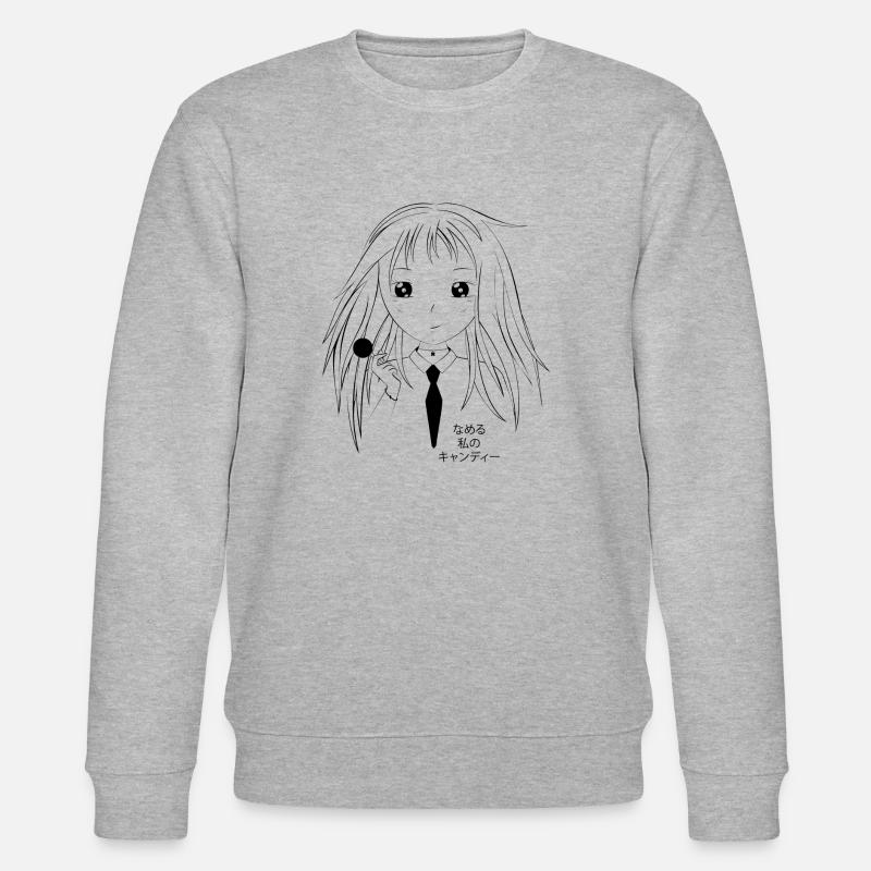 lickmycandy - Stanley/Stella Unisex Bio-Sweatshirt CHANGER  - Grau meliert