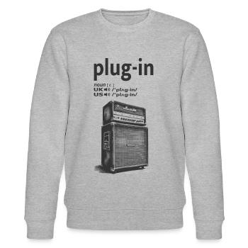 Plug-in - Stanley/Stella Unisex Bio-Sweatshirt CHANGER  - Grau meliert - Vorne - Nik (191cm) & Marisol (170cm)