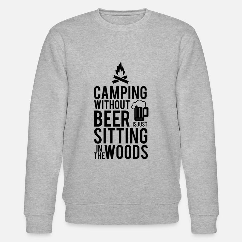 Camping - Sweat bio CHANGER Stanley/Stella Unisexe - gris chiné