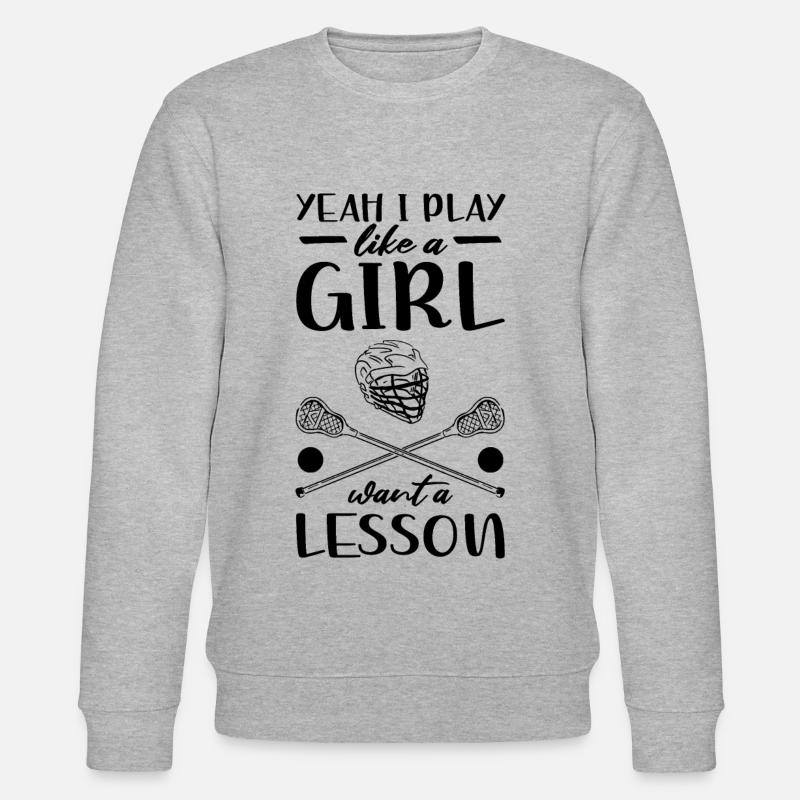 Filles de crosse - Sweat bio CHANGER Stanley/Stella Unisexe - gris chiné