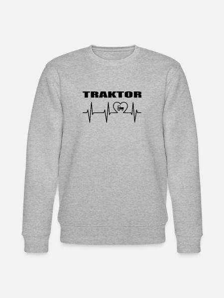 Traktor - Stanley/Stella Unisex Bio-Sweatshirt CHANGER - Grau meliert