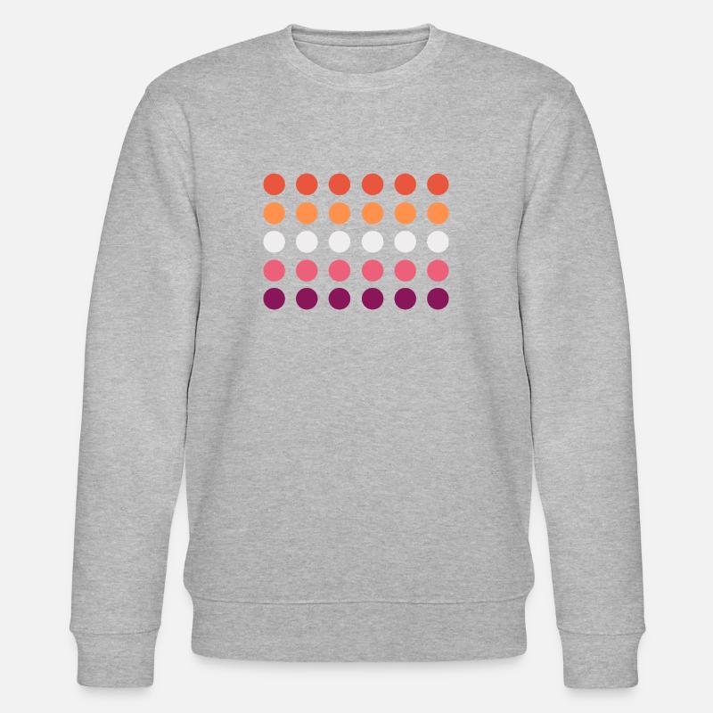 lesbian kreise - Stanley/Stella Unisex Bio-Sweatshirt CHANGER  - Grau meliert