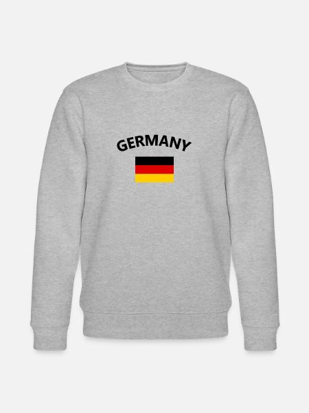 Germany Fan - Stanley/Stella CHANGER Unisex Organic Sweatshirt - heather grey