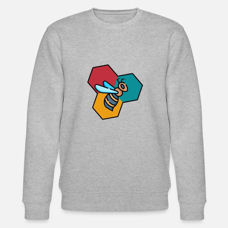 BIENE - Stanley/Stella Unisex Bio-Sweatshirt CHANGER  - Grau meliert