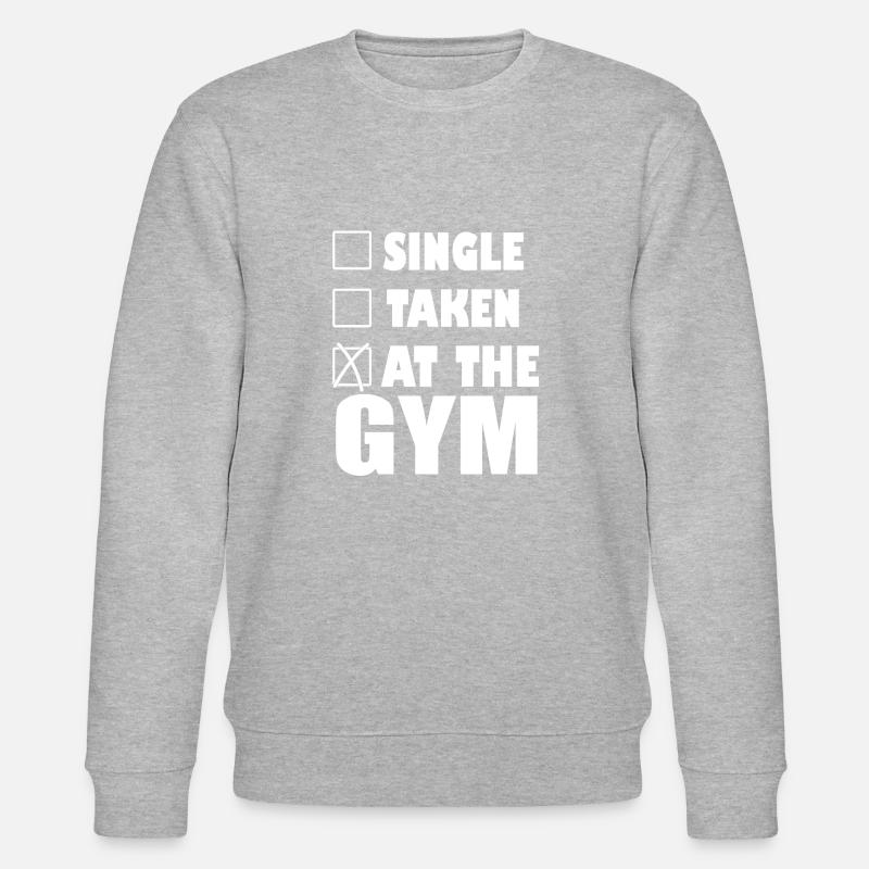 Beim Training - Stanley/Stella Unisex Bio-Sweatshirt CHANGER  - Grau meliert
