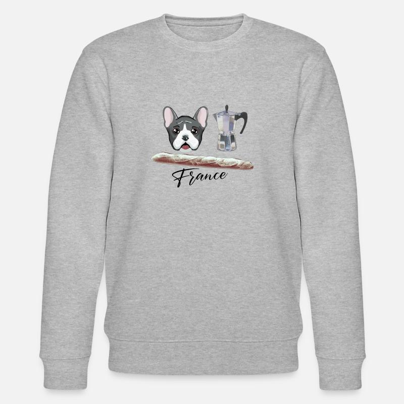 France - Stanley/Stella Unisex Bio-Sweatshirt CHANGER  - Grau meliert