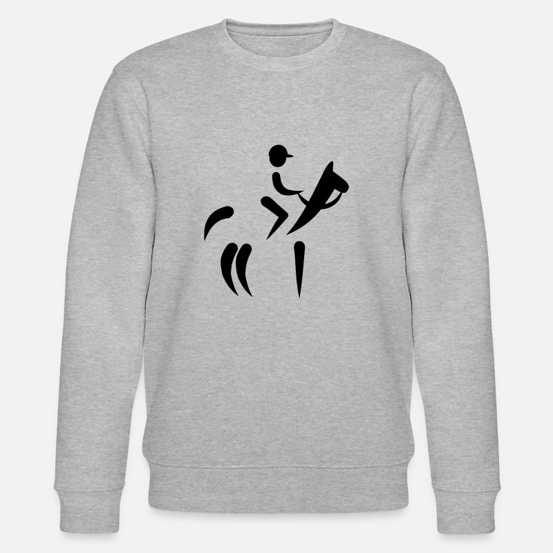 équitation - Sweat bio CHANGER Stanley/Stella Unisexe - gris chiné
