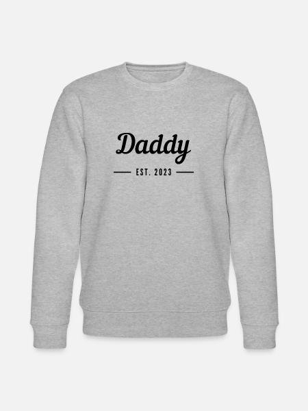 Daddy 2023 - Stanley/Stella CHANGER Unisex Organic Sweatshirt - heather grey