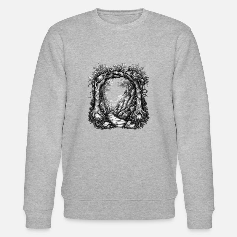 Alter Pfad - Stanley/Stella Unisex Bio-Sweatshirt CHANGER  - Grau meliert