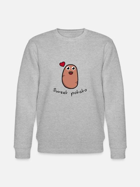 Patate douce - Sweat bio CHANGER Stanley/Stella Unisexe - gris chiné