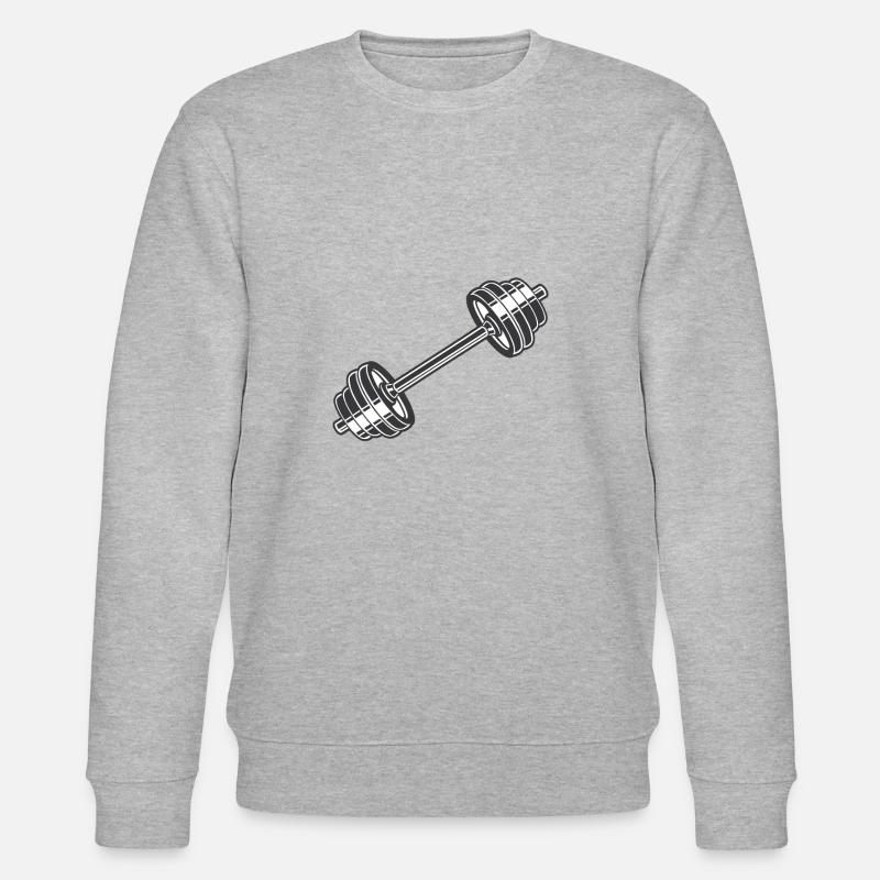Hantel - Stanley/Stella Unisex Bio-Sweatshirt CHANGER  - Grau meliert