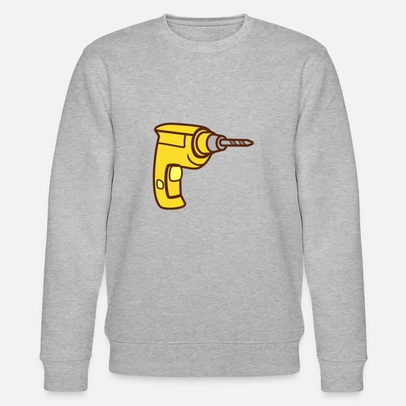 Perceuse - Sweat bio CHANGER Stanley/Stella Unisexe - gris chiné