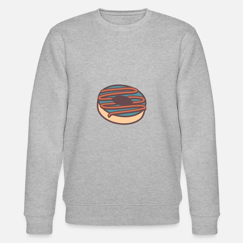 Donut - Stanley/Stella Unisex Bio-Sweatshirt CHANGER  - Grau meliert