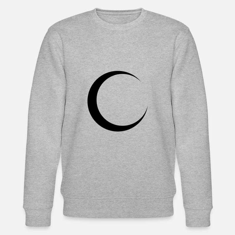 Mondsichel - Stanley/Stella Unisex Bio-Sweatshirt CHANGER  - Grau meliert