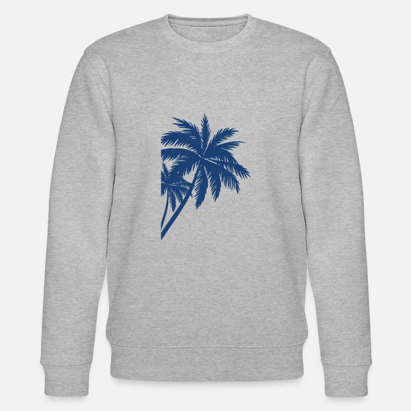 Palme Palm - Stanley/Stella CHANGER Unisex Organic Sweatshirt - heather grey
