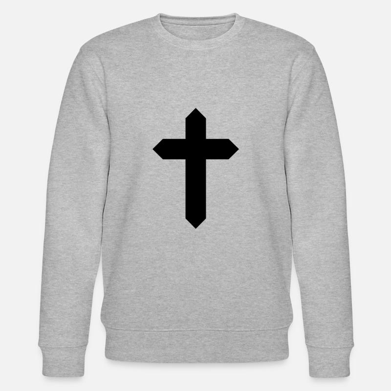 Croix Sainte - Sweat bio CHANGER Stanley/Stella Unisexe - gris chiné