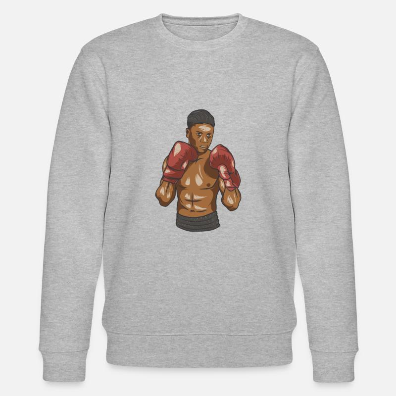 Boxer - Stanley/Stella Unisex Bio-Sweatshirt CHANGER  - Grau meliert