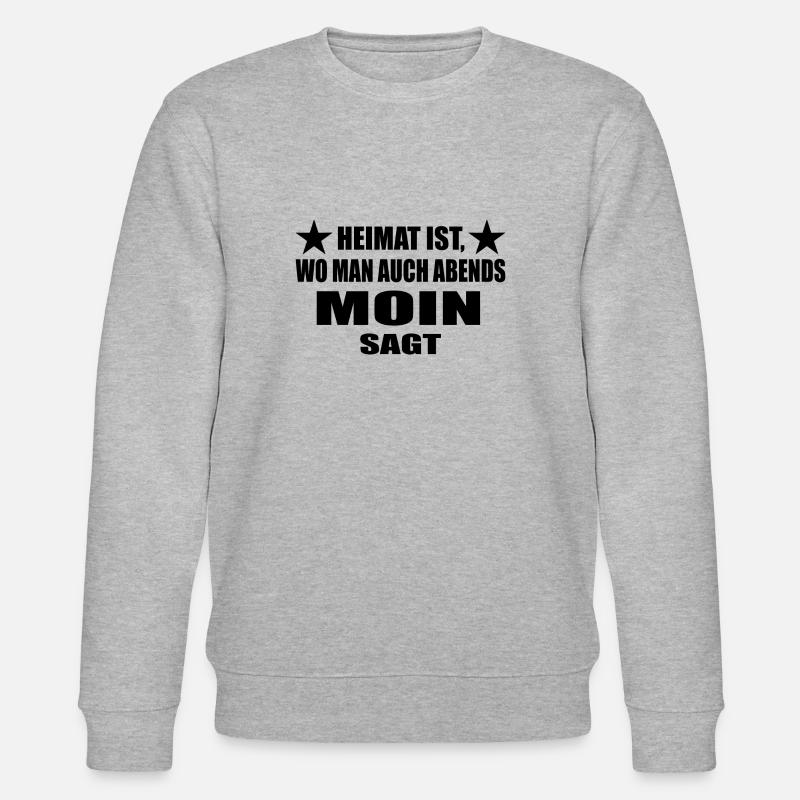Moin - Stanley/Stella Unisex Bio-Sweatshirt CHANGER  - Grau meliert