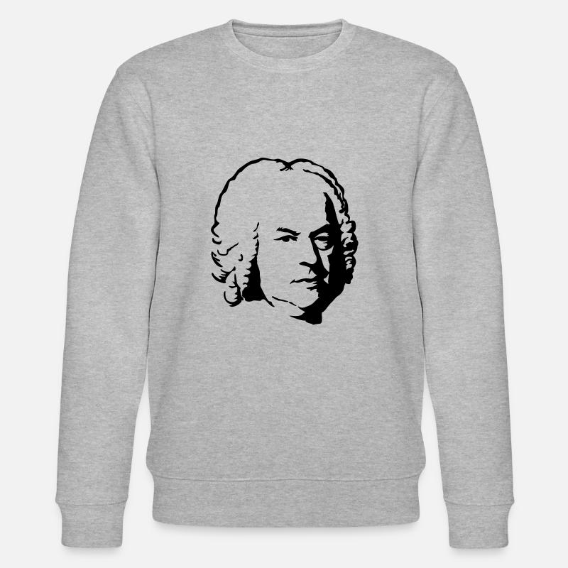 Bach - Stanley/Stella Unisex Bio-Sweatshirt CHANGER  - Grau meliert