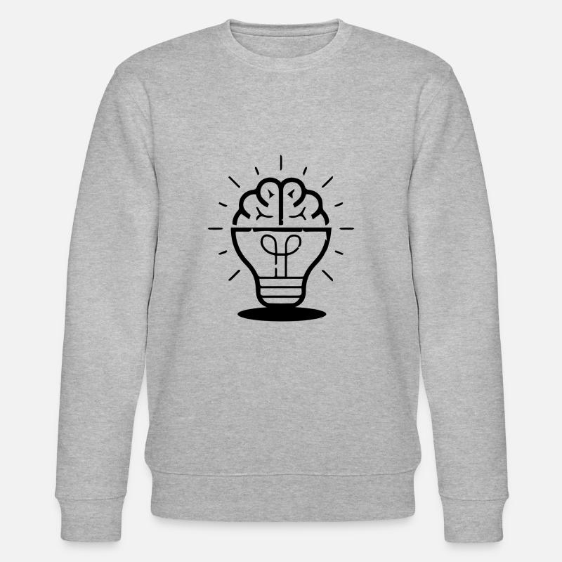 Fun Spaß Lustige - Stanley/Stella Unisex Bio-Sweatshirt CHANGER  - Grau meliert